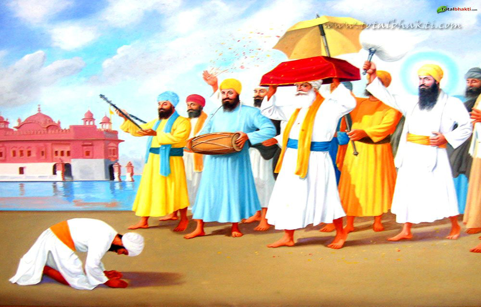 Sikh Wallpapers, Sikhism Wallpapers, Sikhism Computer - Parkash Guru Granth  Sahib - 1600x1024 Wallpaper 