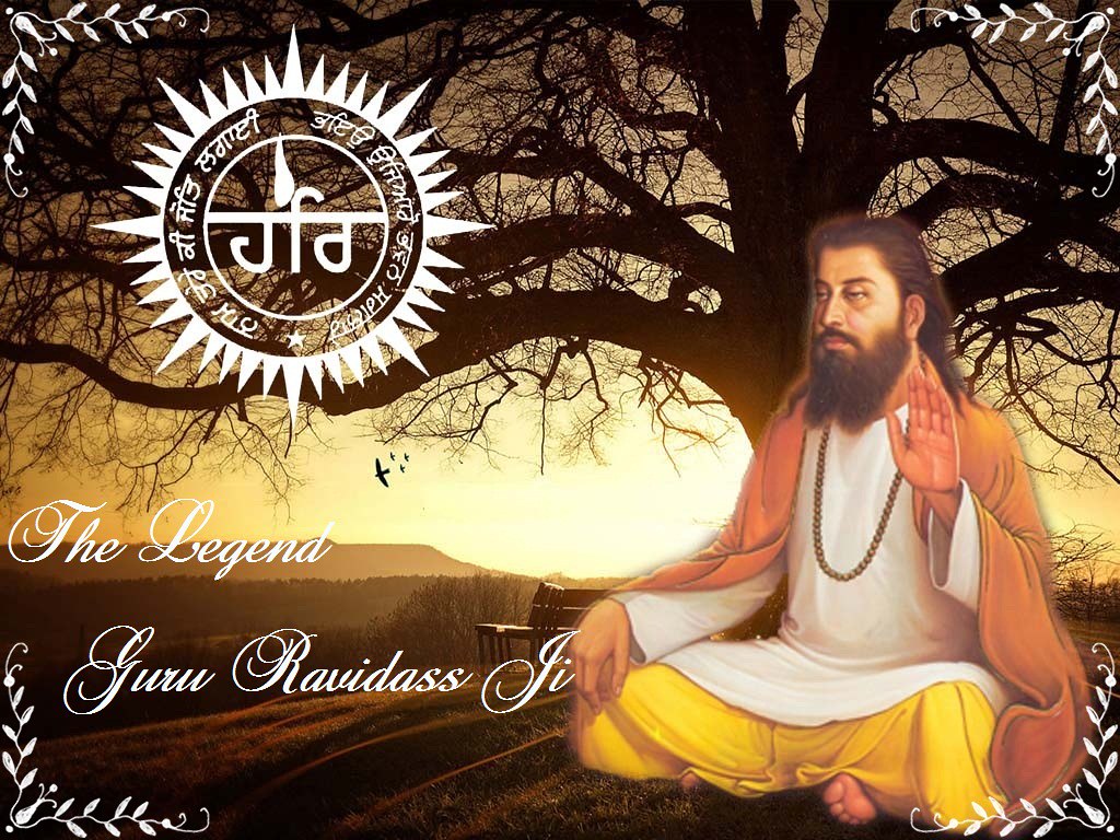 The Legend Guru Ravidass Ji - Guru Ravidas Ji Ki - HD Wallpaper 