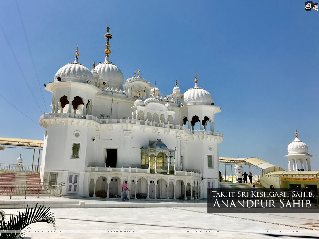 Gurudwaras - Takht Sri Keshgarh Sahib - HD Wallpaper 