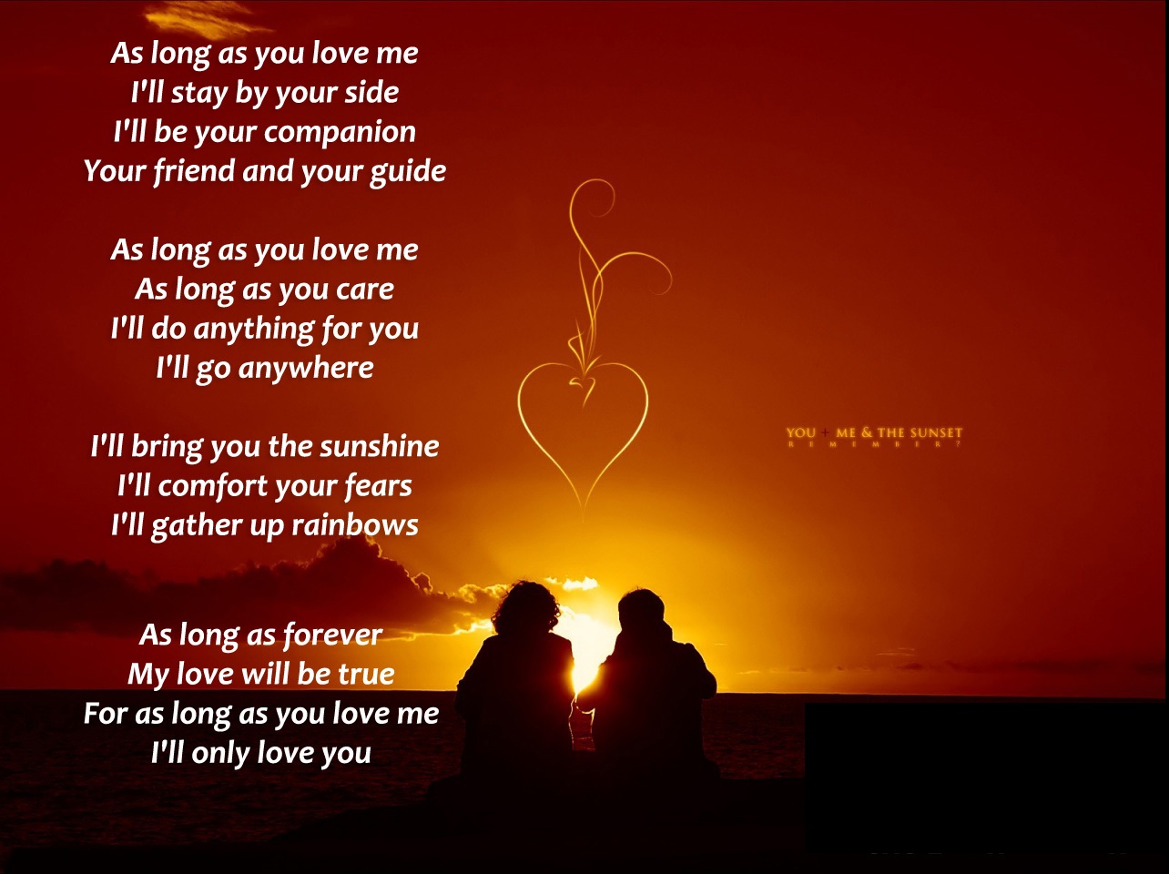 Poem About Love With Background - HD Wallpaper 