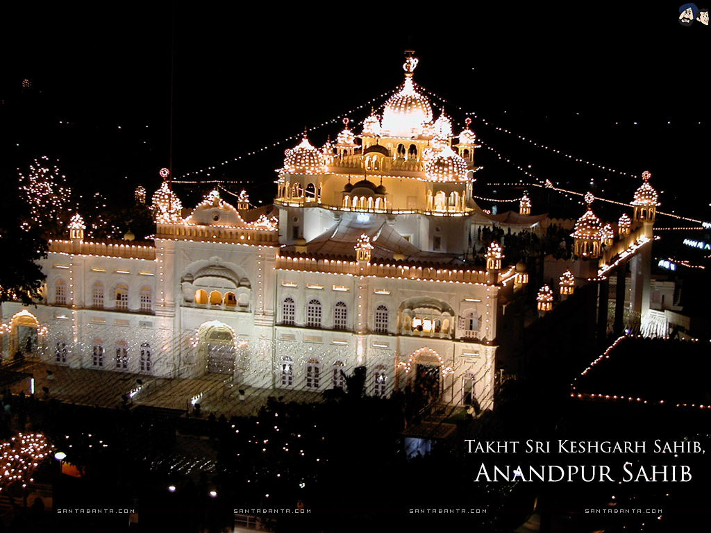 Gurudwaras - Takht Sri Keshgarh Sahib - HD Wallpaper 