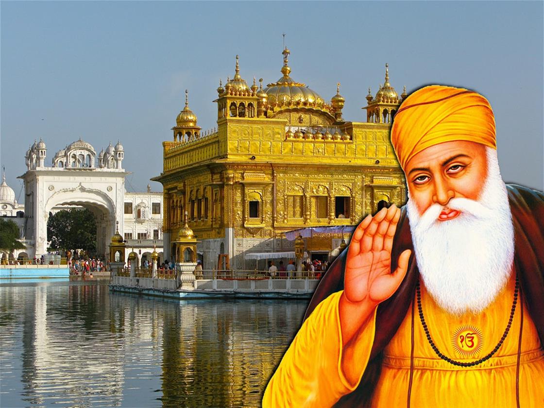 Happy Gurpurab Hd Images Download - Guru Nanak Jayanti Celebration - HD Wallpaper 