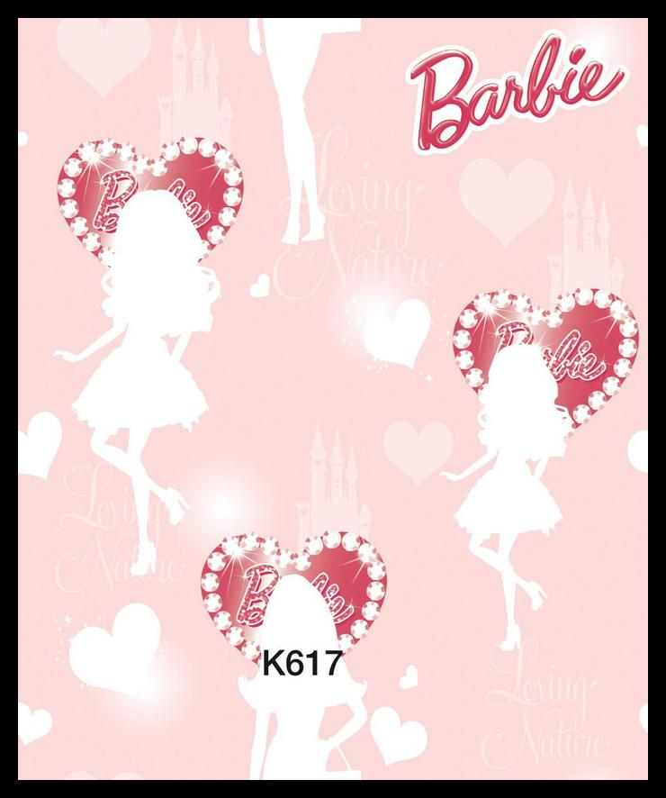 Harga Special Wallpaper Dinding Anak Motif Barbie Soft - Barbie - HD Wallpaper 