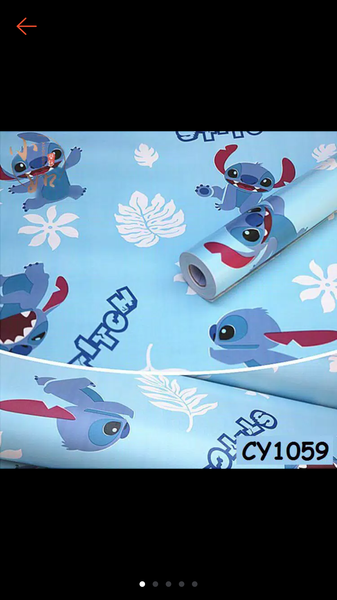 Cy1059 Wallpaper Kartun Stitch 10 M X 45 Cm Walpaper - Sticker Stitch - HD Wallpaper 