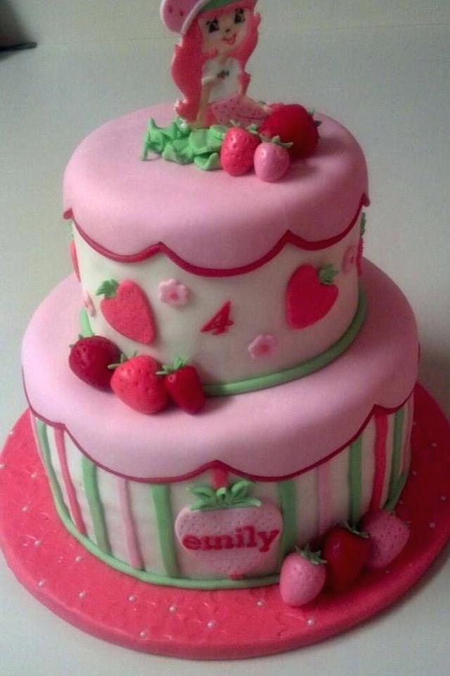 Happy Birthday Cakes Images For Her Beautiful Pink - Little Girl Happy Birthday Cake - HD Wallpaper 