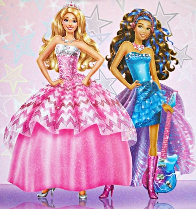 Rock N Royals Book Pictures - Barbie Rock N Royals Ballgown - HD Wallpaper 