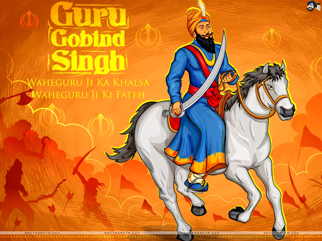 Guru Gobind Singh Ji - Jayanti Guru Gobind Singh Ji - HD Wallpaper 