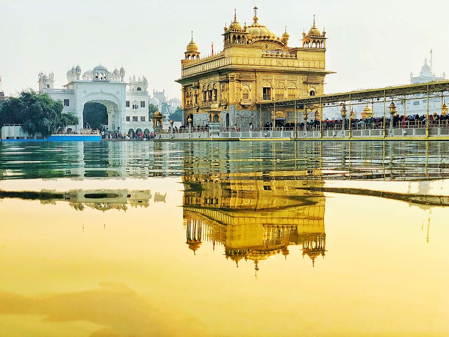 Golden Temple - HD Wallpaper 