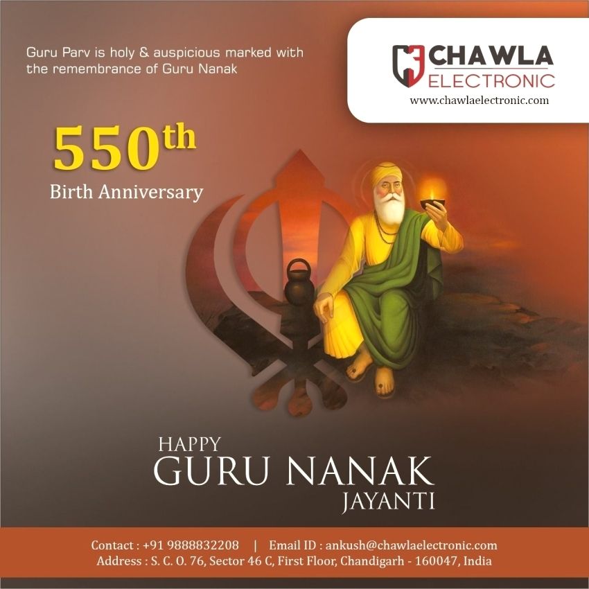 Heartiest Wishes To You And Your Family On This Auspicious - Guru Nanak Jayanti Tiles - HD Wallpaper 