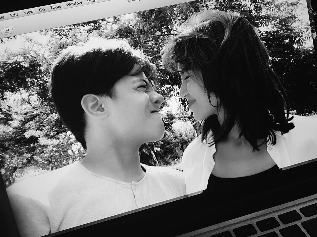 Pbqfma9yhd8z - Black And White Kathniel - HD Wallpaper 