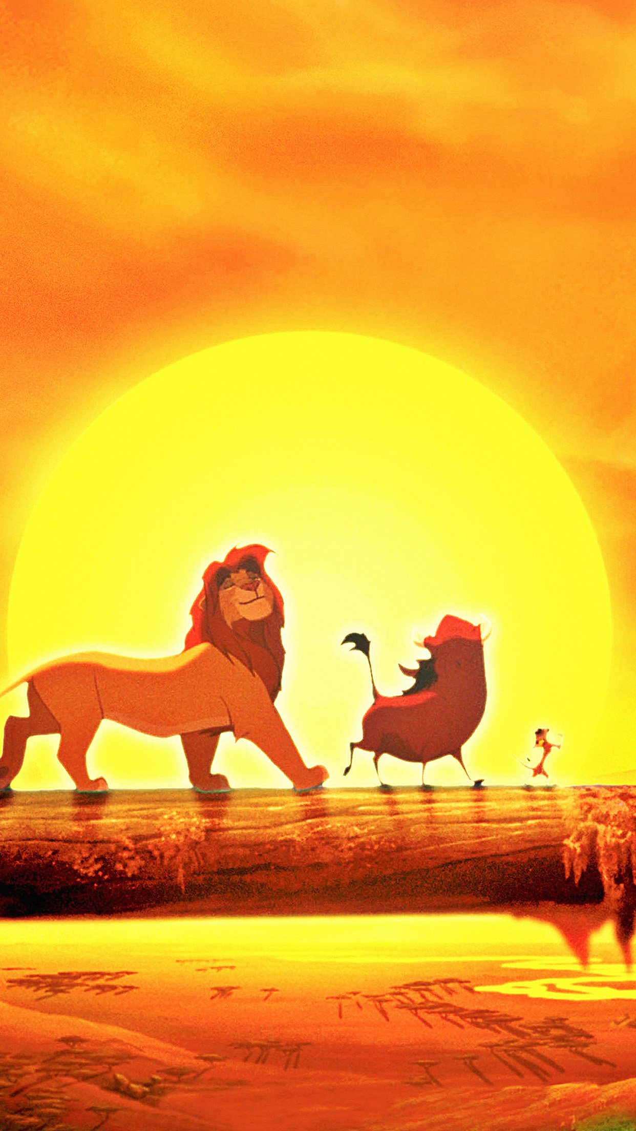 Walt Disney Lion King Anime Art Poster Android Wallpaper Disney Wallpaper Lion King 1242x2208 Wallpaper Teahub Io