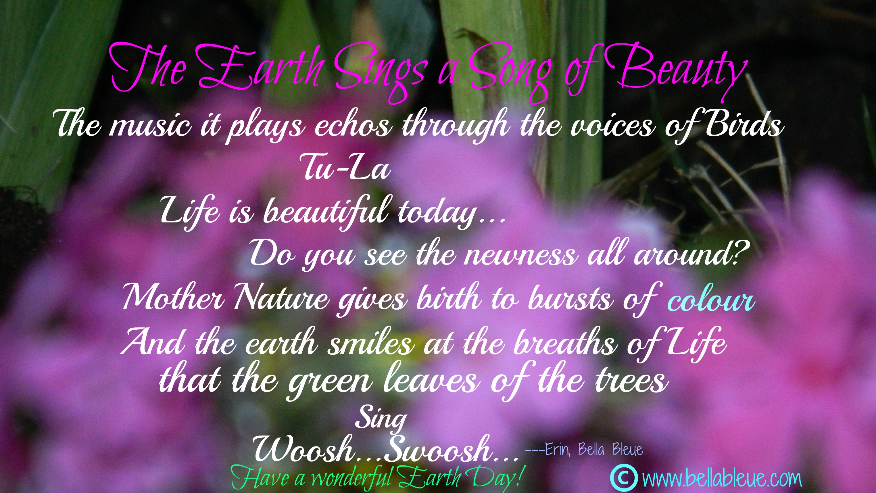 Poem About The Earth's Beauty - HD Wallpaper 