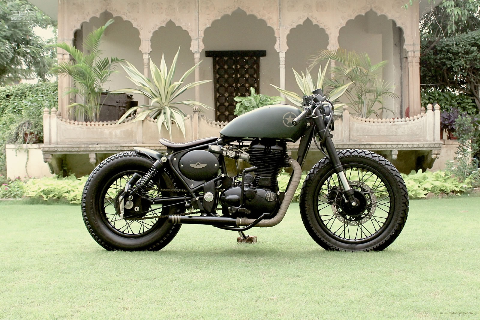 Royal Rajput Wallpaper - Modified Royal Enfield Hd - HD Wallpaper 