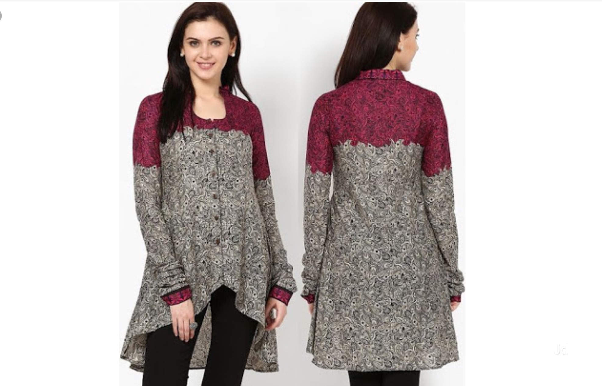 Yana Fashion And Sarees In Kathwada, Ahmedabad - Short Kurti Jeans Simple Frock Design - HD Wallpaper 