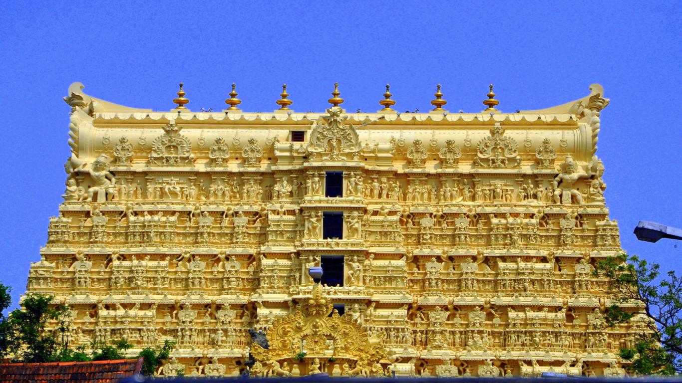 Golden Temple Hd Wallpaper 1366x768 - HD Wallpaper 