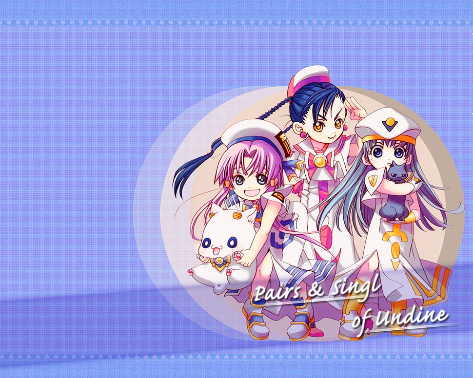 Three Female Anime Characters Illustration Hd Wallpaper - Aria The Origination - 970x776 Wallpaper Three Female Anime Characters Illustration Hd Wallpaper - Aria The Origination - 970x776 Wallpaper