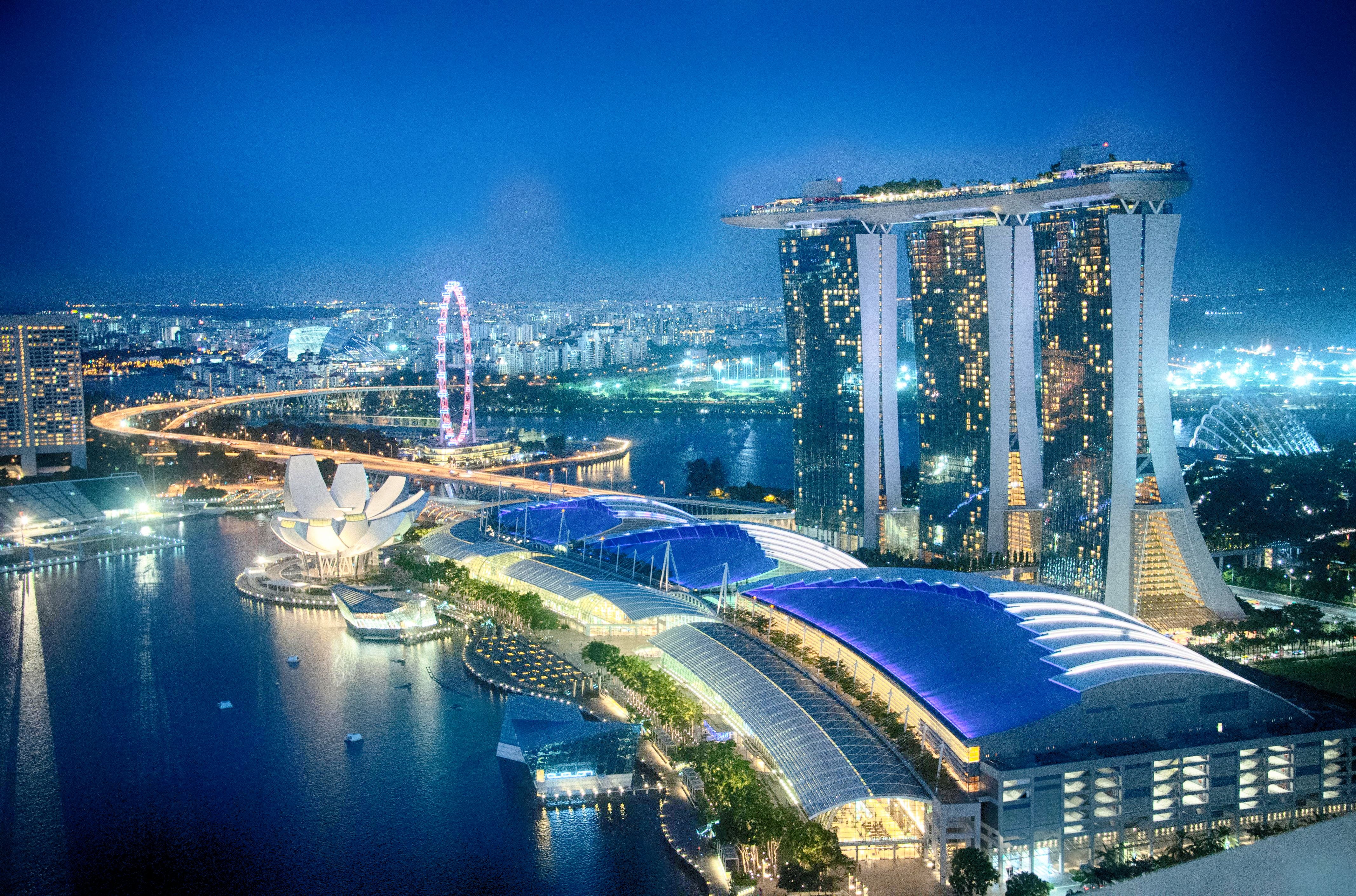 Marina Bay Sands Wallpaper Hd - HD Wallpaper 