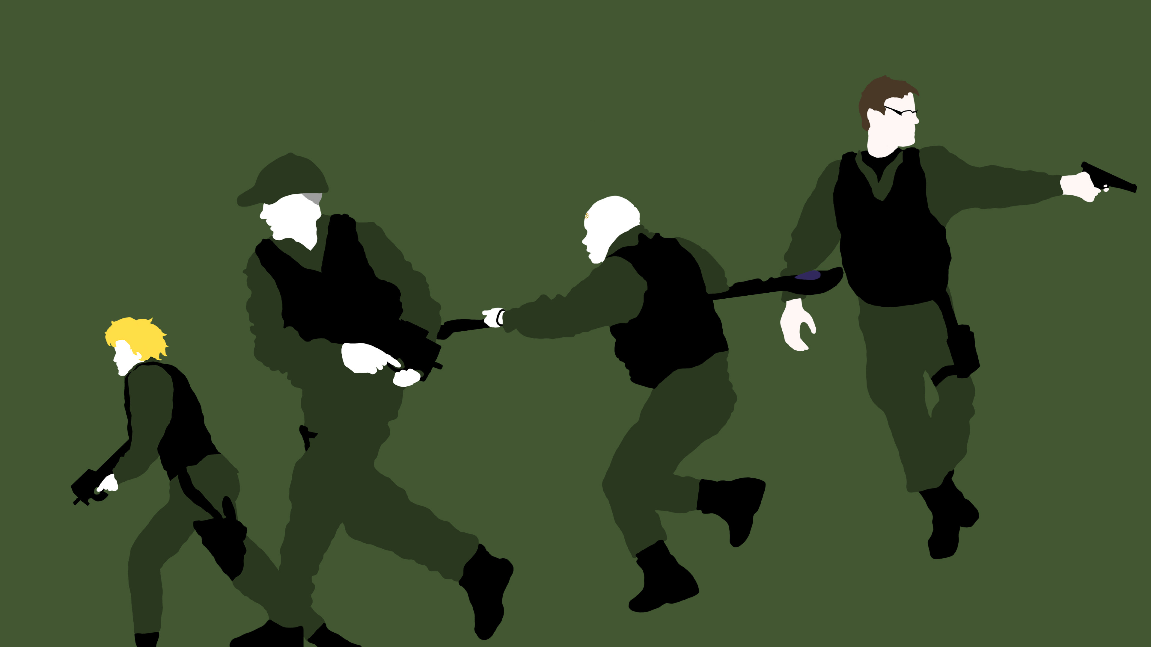 Stargate Sg 1 Minimalist - HD Wallpaper 