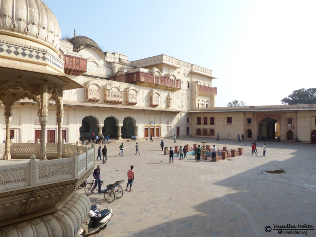 The City Palace Courtyards Get Converted Into A Cricket - Dome - HD Wallpaper 