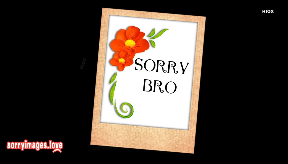 Sorry Wala Wallpaper - Sorry Bro - HD Wallpaper 