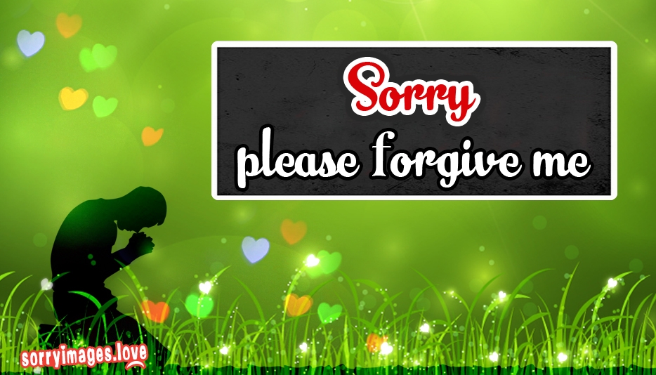 Sorry My Best Friend Images - Sorry Please Forgive Me - HD Wallpaper 