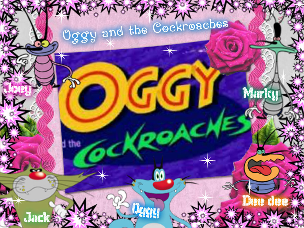 Oggy And The Cockroaches Wallpaper - Oggy And The Cockroaches Theme Song Reversed - HD Wallpaper 