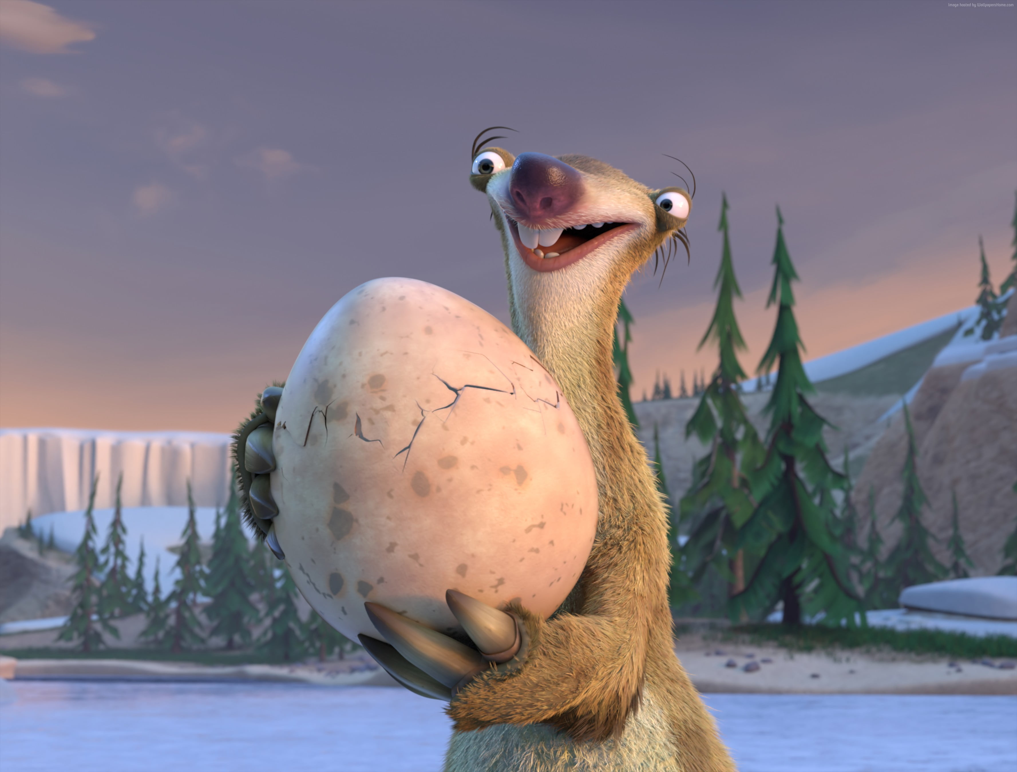 Ice Age Sid Hd - HD Wallpaper 