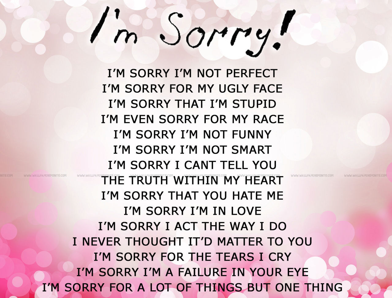 Sorry Shayari In English 1280x974 Wallpaper Teahub Io