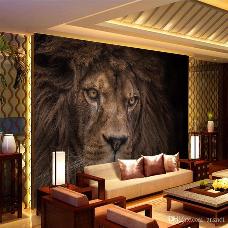 Papel De Parede De Leao Para Quarto - HD Wallpaper 
