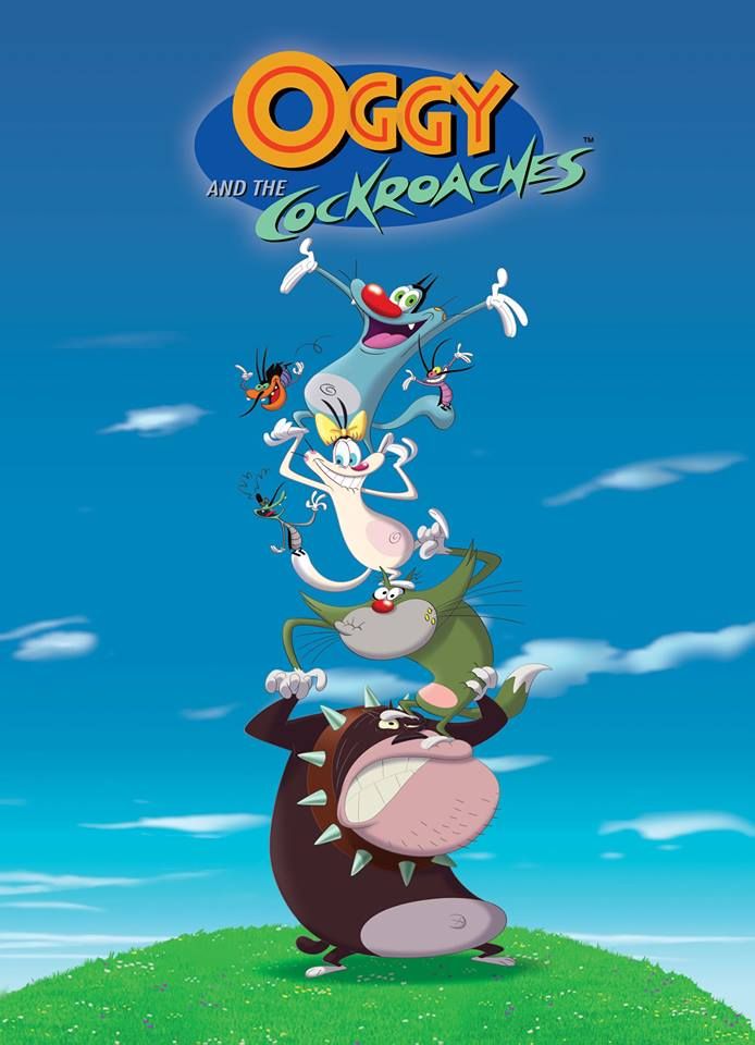 Oggy And The Cockroaches All Characters - 694x960 Wallpaper 