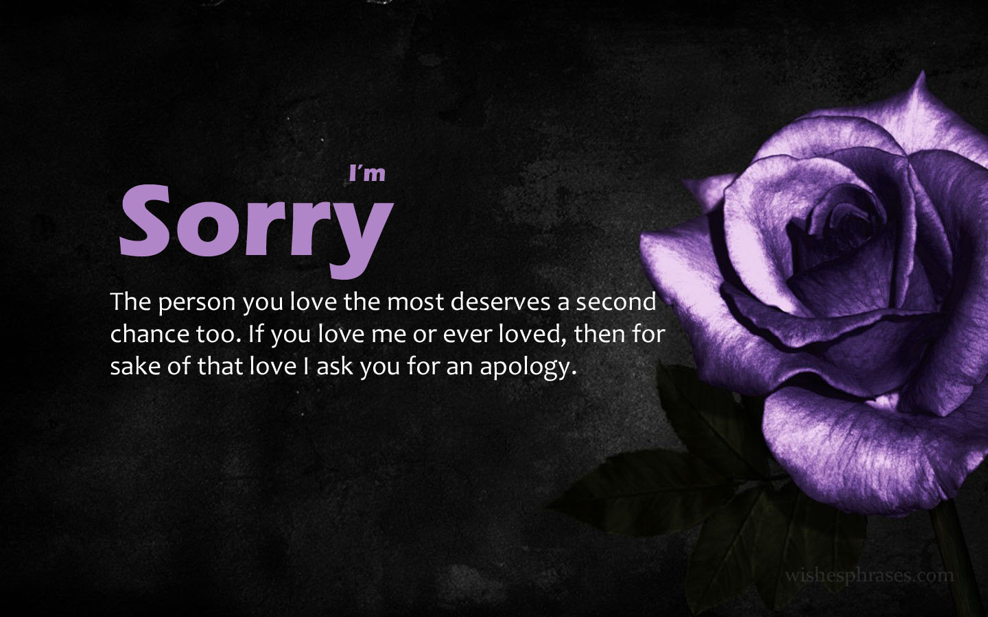 Sorry Ke Wallpaper - Sorry Quotes For Manager - HD Wallpaper 