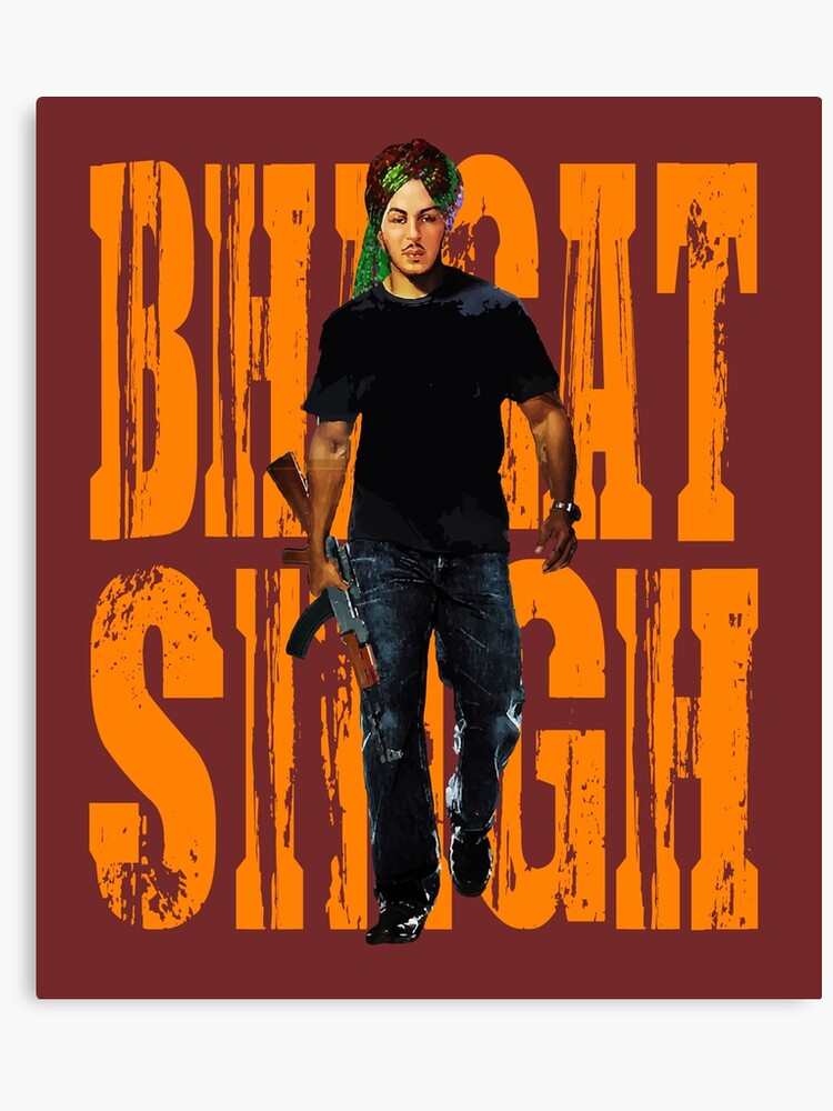 Bhagat Singh With Ak47 - 750x1000 Wallpaper 