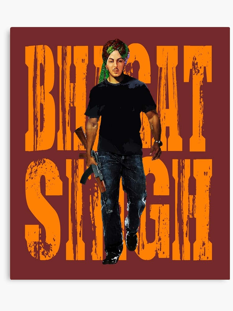 Bhagat Singh With Ak47 - HD Wallpaper 