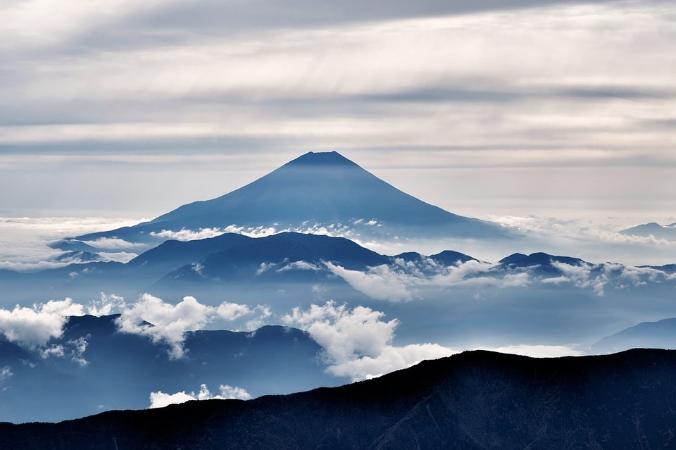 Fuji Landscape - HD Wallpaper 
