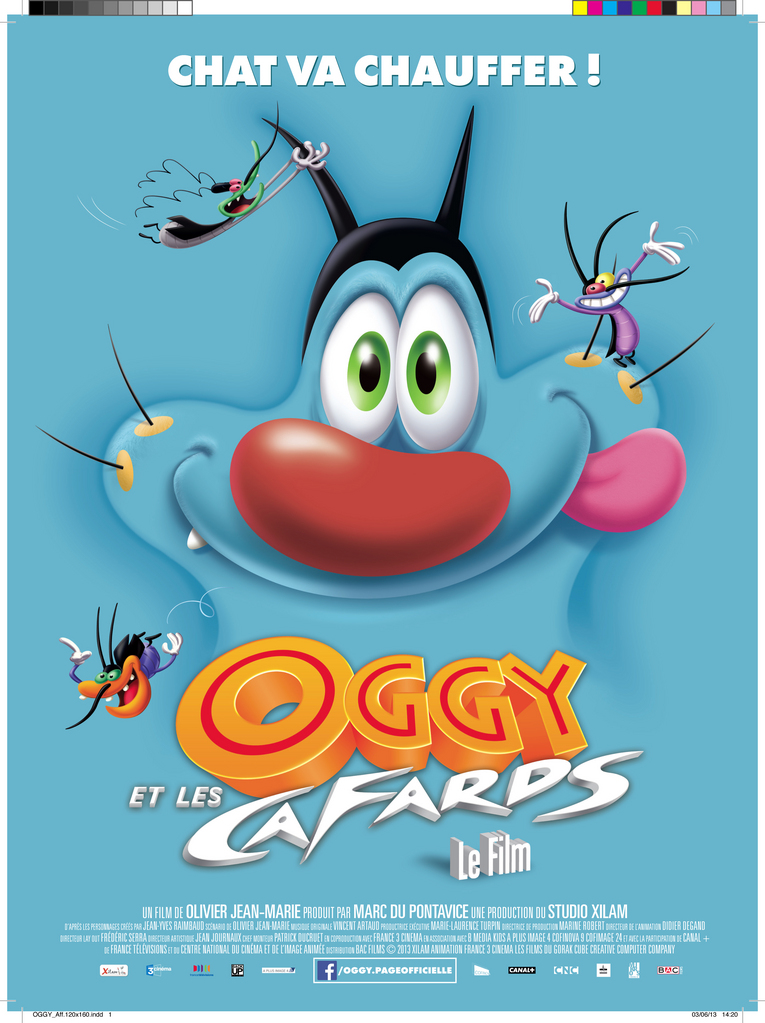 Cartoon Oggy And The Cockroaches Movie - HD Wallpaper 