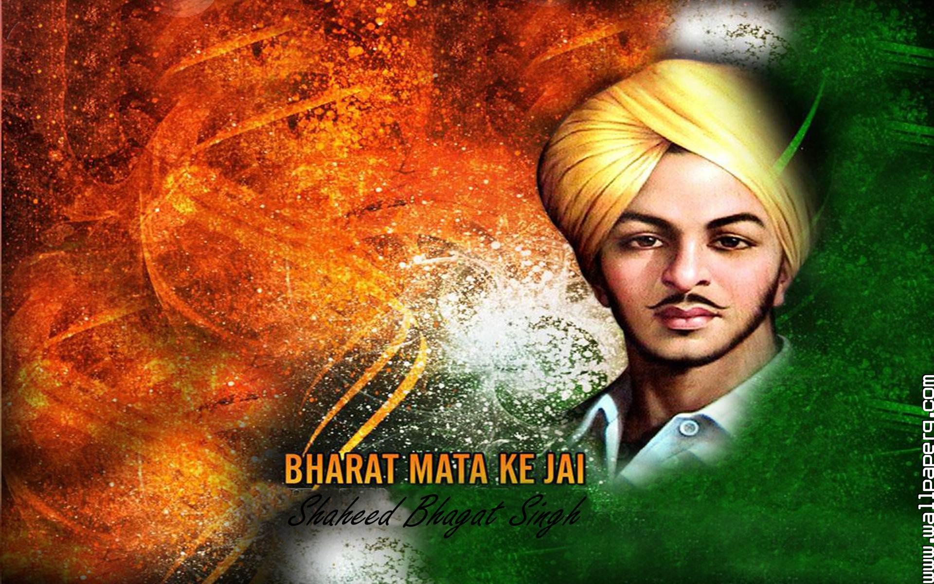 15 August Bhagat Singh - HD Wallpaper 