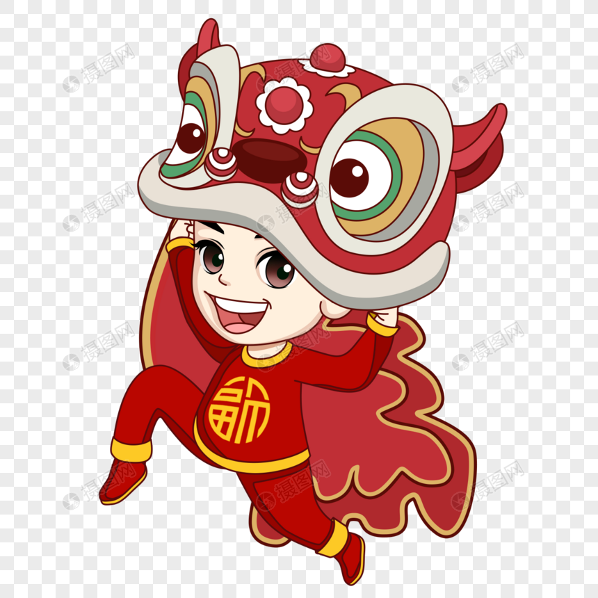 Tari Singa Fuwa Jantan Foto - 素材 舞 狮 - HD Wallpaper 