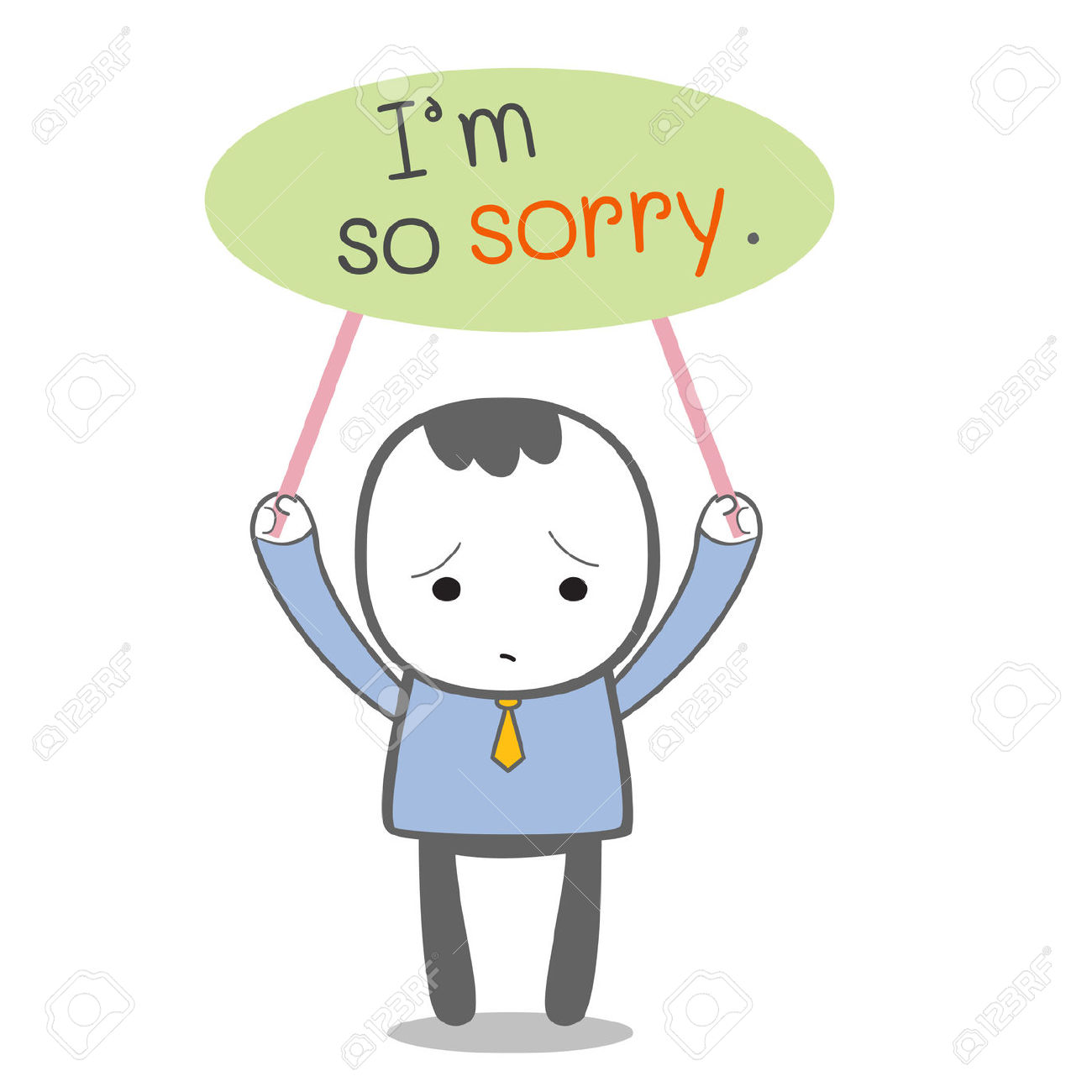 Say Sorry Clip Art - HD Wallpaper 