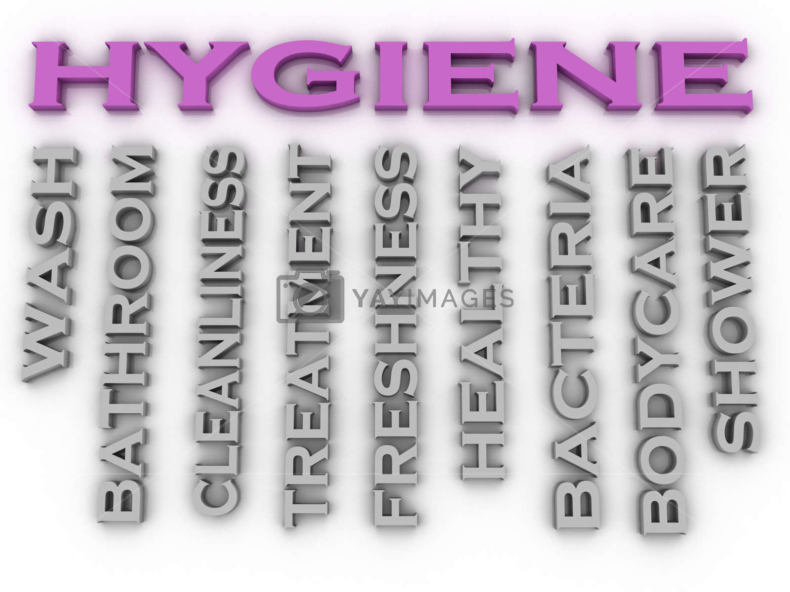 3d Image Hygiene Issues Concept Word Cloud Background - Pattern - HD Wallpaper 
