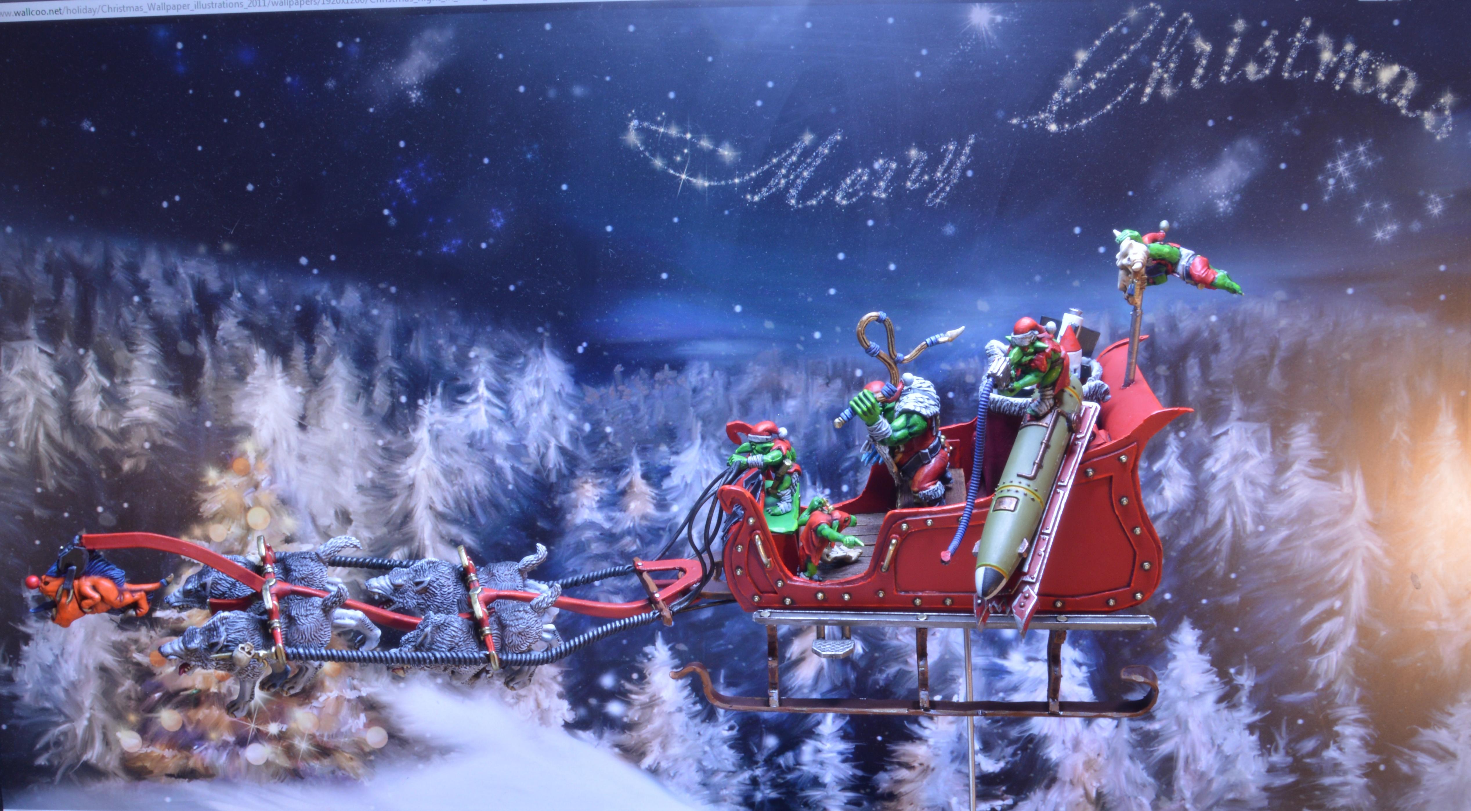 Ork Santa Claus - HD Wallpaper 