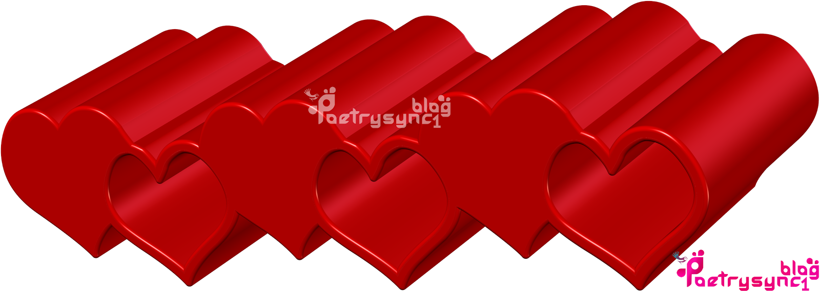 Love 3d Image Desktop Wallpaper In Red Colour By Poetrysync1 - Png Dil - HD Wallpaper 