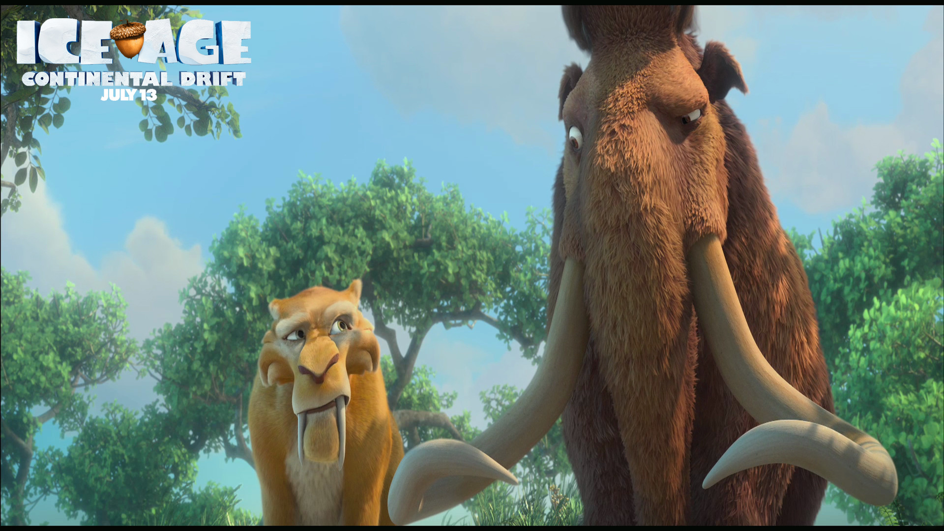 Ice Age Sid Wallpapers 4 - Ice Age 4 Continental Drift - HD Wallpaper 