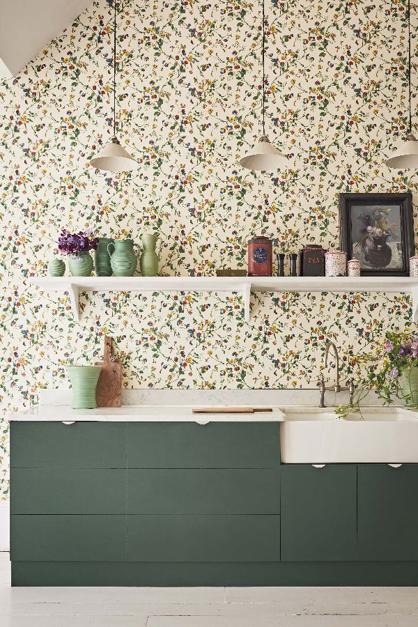 Tapeta Na Ścianę Motyw Kwiatowy - HD Wallpaper 