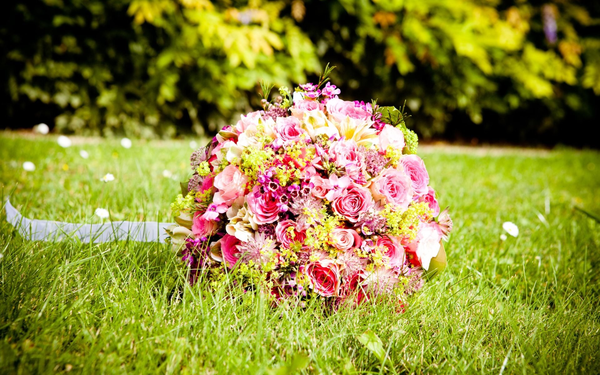 Download Hd Wedding Pc Wallpaper Id - Flower Bouquet - HD Wallpaper 