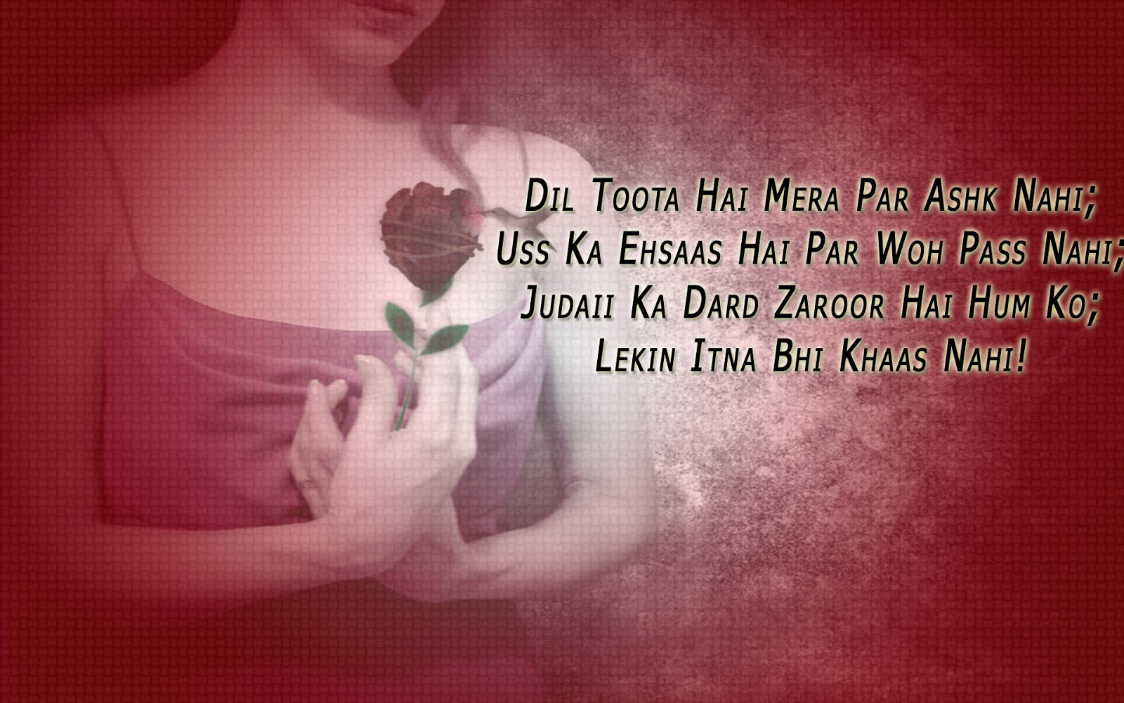 Dil Todne Wale Wallpaper - Hindi Shayari In English In Love - HD Wallpaper 