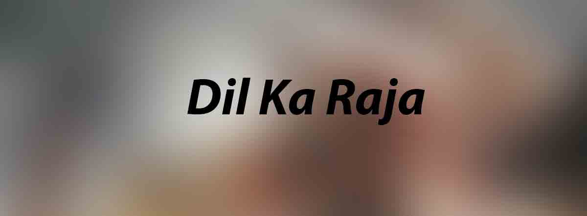 Dil Ka Raja First Look Poster - Dil Ka Raja Logo - HD Wallpaper 