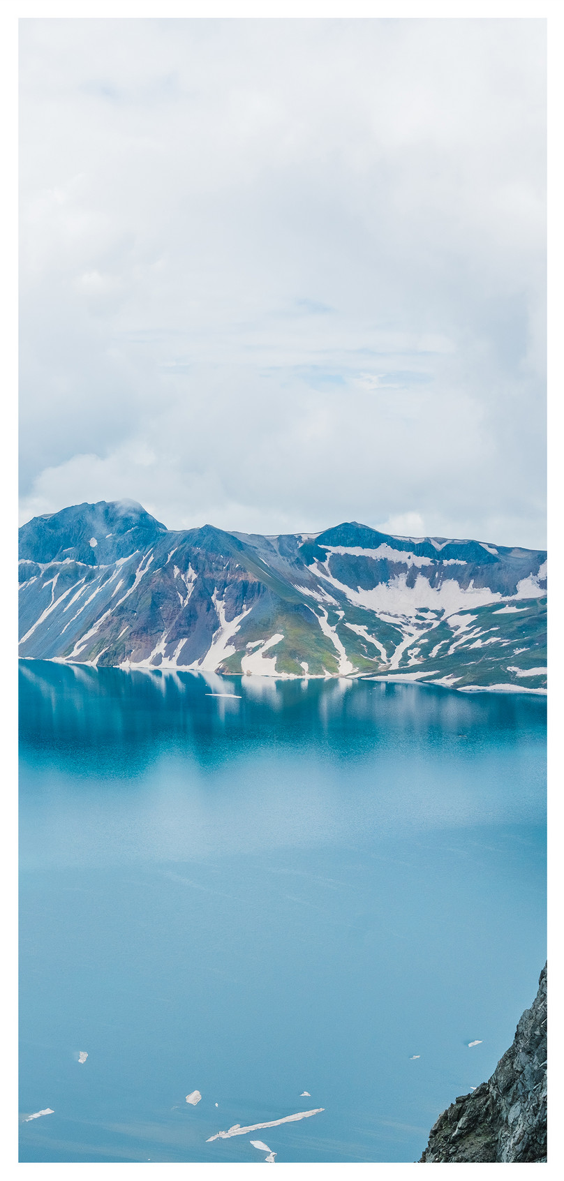 Wallpaper Pemandangan Gunung Gunung Changbai - Painting - HD Wallpaper 