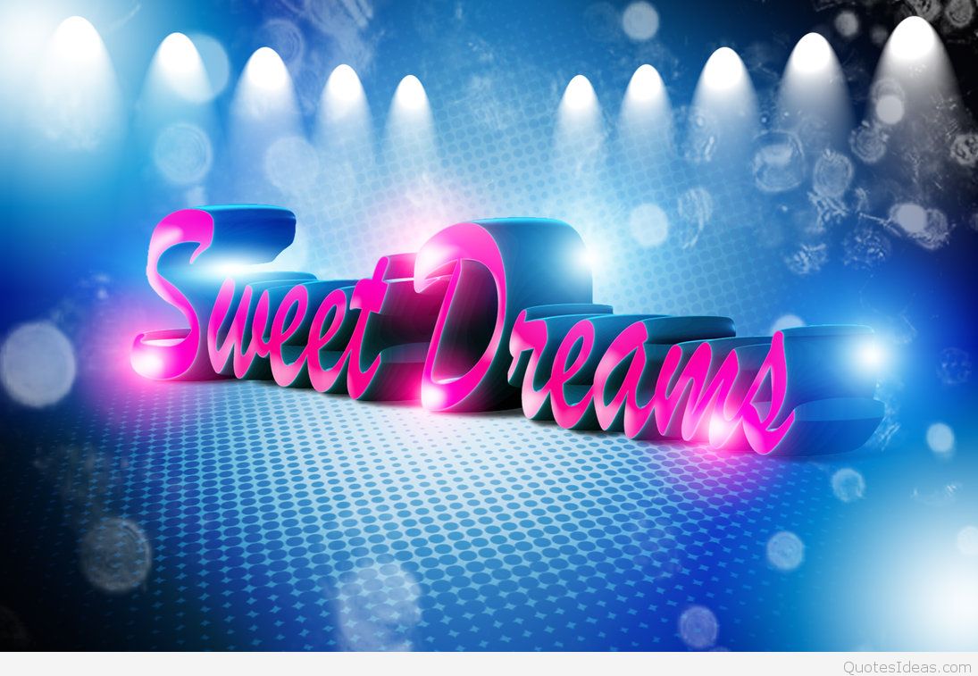 Sweet Dreams Message Wallpaper - Best Love Good Night - HD Wallpaper 
