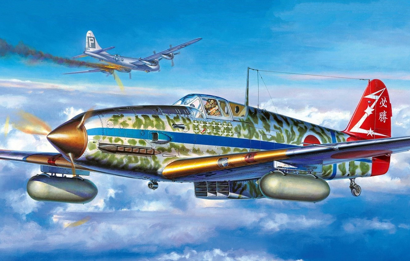 Photo Wallpaper Kawasaki, Hien, The Army Of Imperial - Tamiya Ki 61 1 48 - HD Wallpaper 