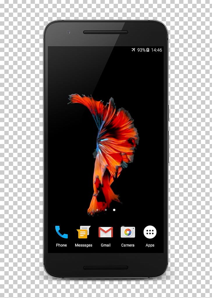 Iphone 6 Plus Android Png, Clipart, 3d Fish, Android, - Android Application Interface Png - HD Wallpaper 